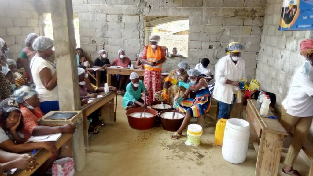 Atelier de formation par celestine Habiba -Made in cameroun