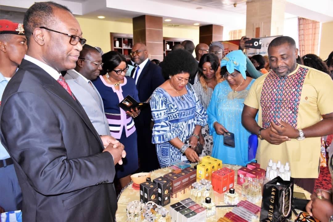 Présentation des produits Made in Cameroun au Minsitre des PME du Cameroun