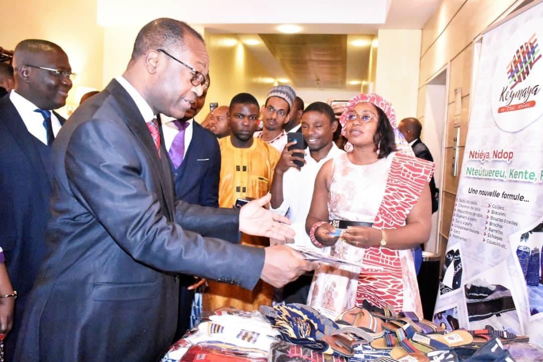 Made in Cameroun en représentation devant le Ministre des PME